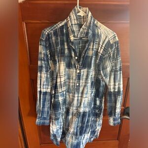 Ralph Lauren Polo, long popover shirt, size S.